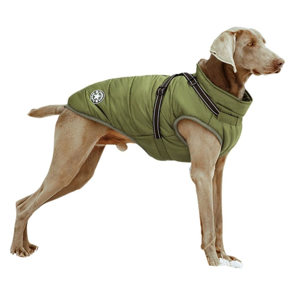 Wasserdichter Hundemantel - Hundejacke Hunde - Regenmantel Hunde - Herbst/Winter