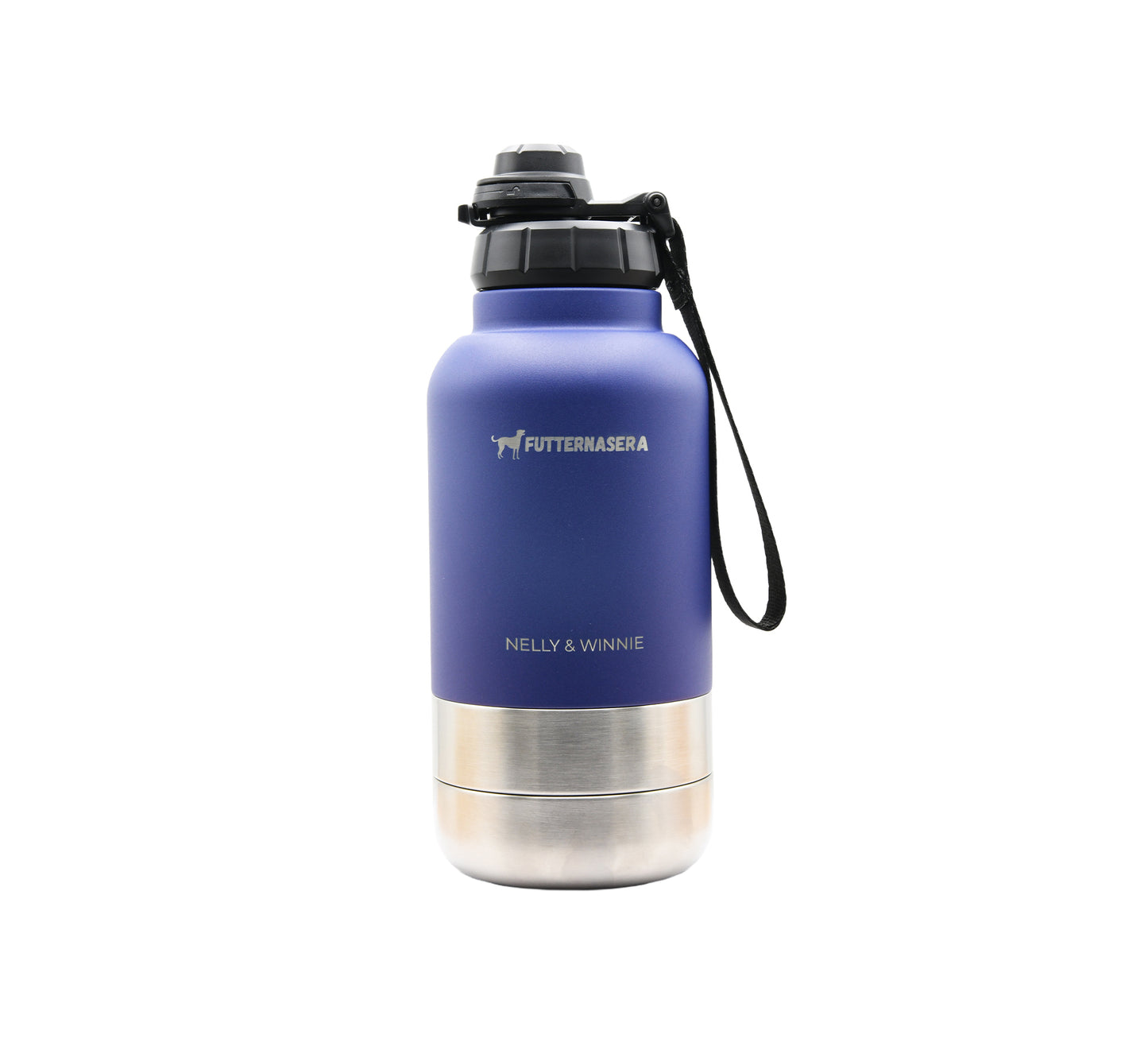 Hundeflasche mit abnehmbarem Napf