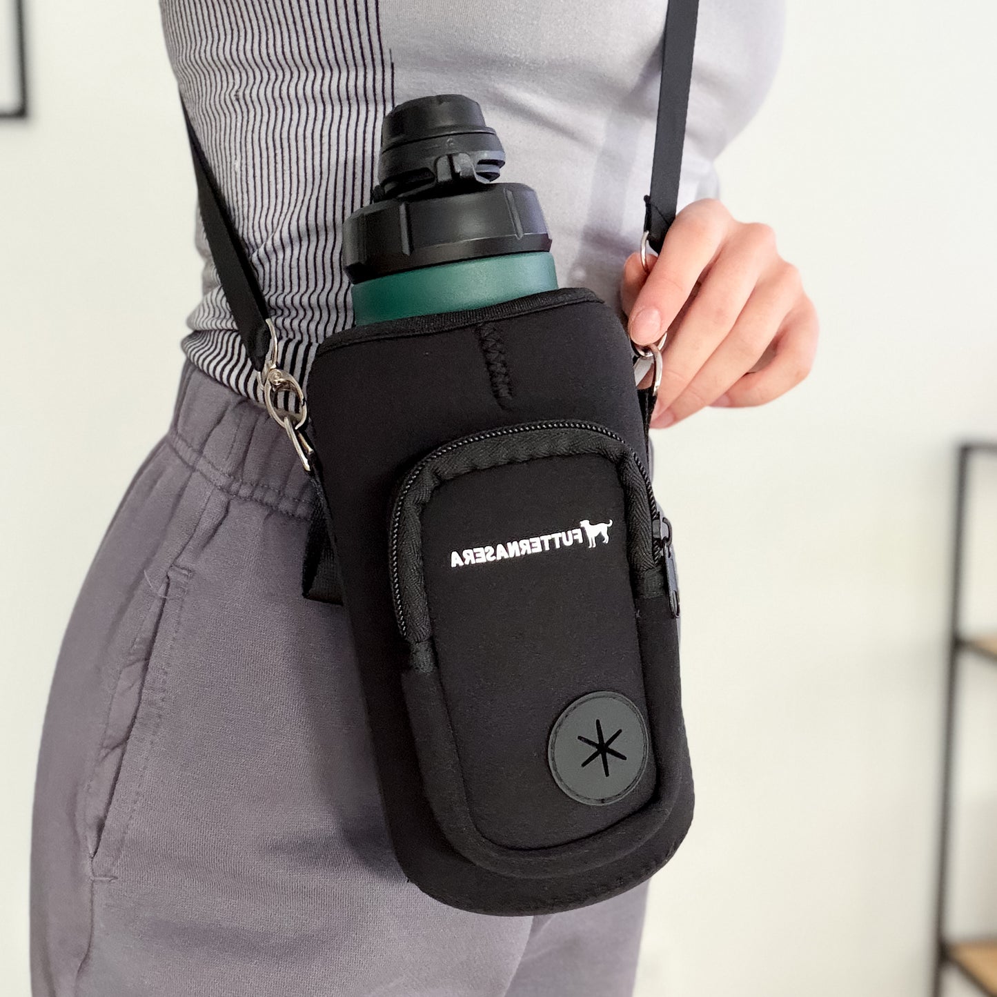 Umhängetasche für unsere Hundeflasche