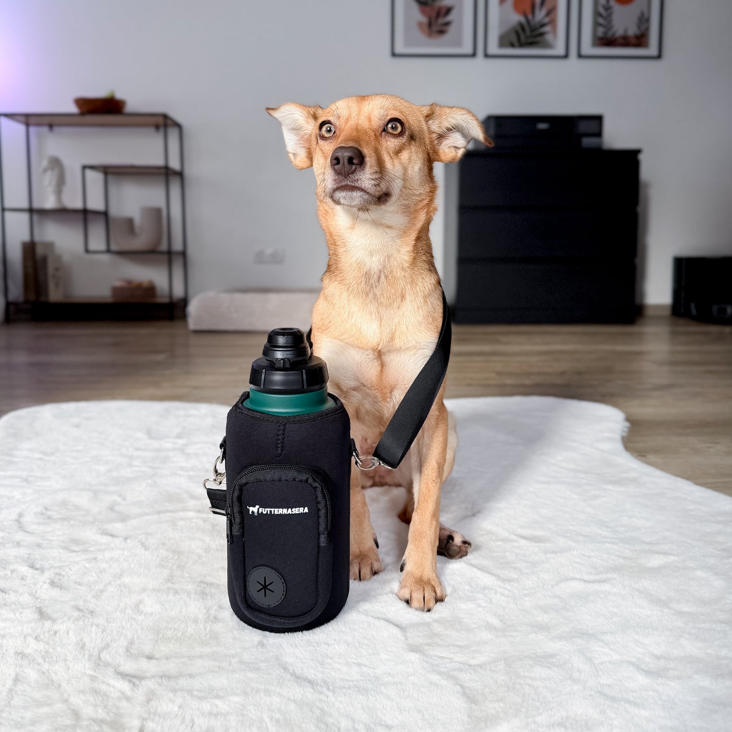 Umhängetasche für unsere Hundeflasche